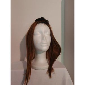 20" Long Straight Hair Toppers for Women with Left Parting, Clip in Top...